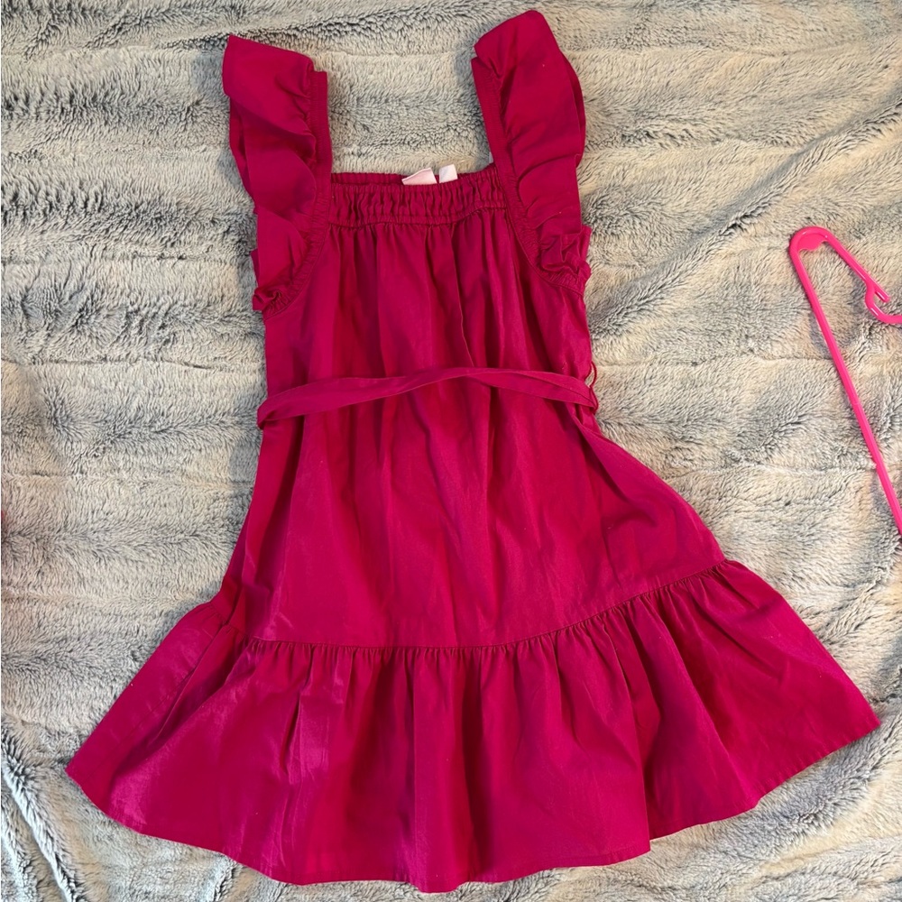 Girls 6/7 Fuchsia Dress